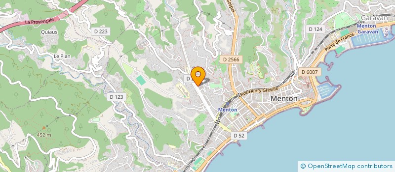 localisation de l'entreprise MADAME LAURA BOSTVIRONOIS à MENTON