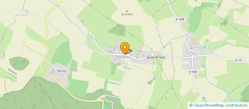 localisation de l'entreprise MADAME LAURA BOUDOT  BELLEAU