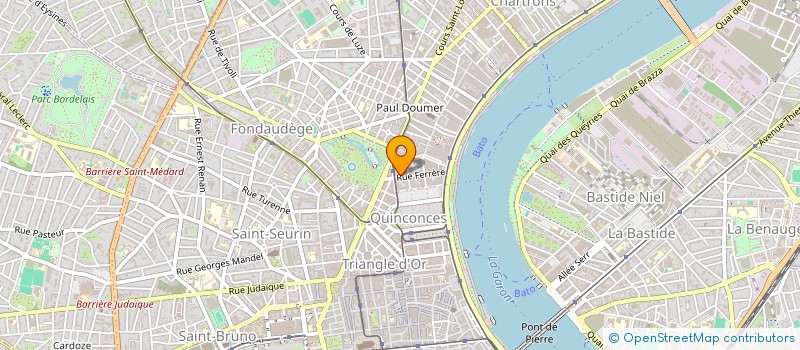 localisation de l'entreprise MADAME LAURA BOULINGUIEZ  BORDEAUX