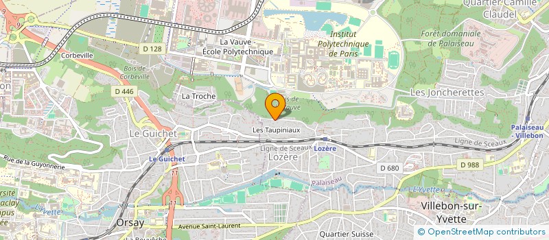 localisation de l'entreprise MADAME LAURA BOULLOT à PALAISEAU