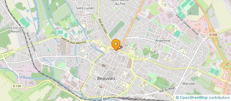 localisation de l'entreprise MADAME LAURA BOULOGNE  BEAUVAIS