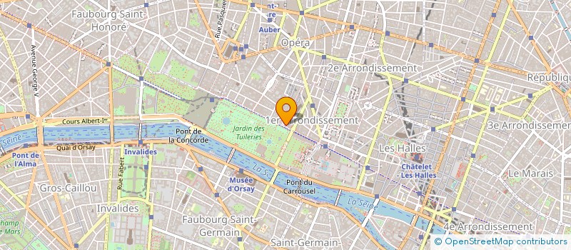 localisation de l'entreprise MADAME LAURA BOUNIN à PARIS