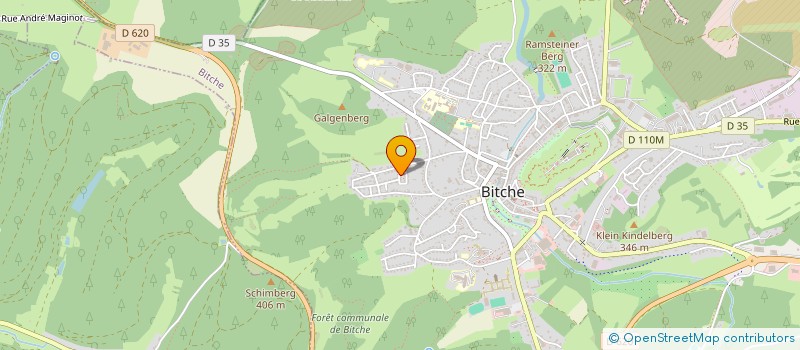 localisation de l'entreprise MADAME LAURA BOURDON  BITCHE