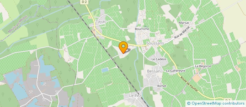localisation de l'entreprise MADAME LAURA BOURNEUF  SOUSSANS