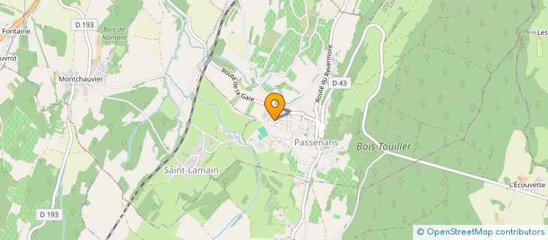 localisation de l'entreprise MADAME LAURA BOURNY  PASSENANS