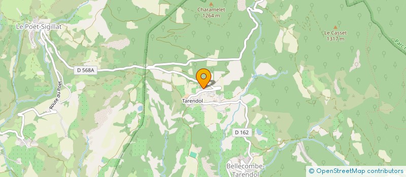 localisation de l'entreprise MADAME LAURA BOUWMAN  BELLECOMBE-TARENDOL