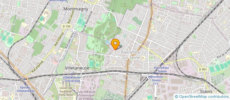 localisation de l'entreprise MADAME LAURA BOUZNAH  SAINT-DENIS