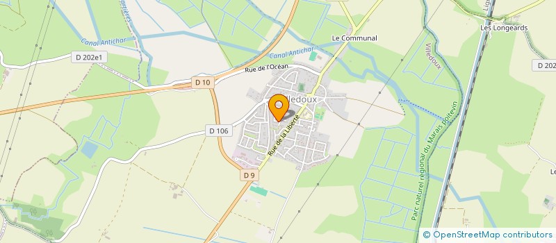 localisation de l'entreprise MADAME LAURA BRANCHU  VILLEDOUX