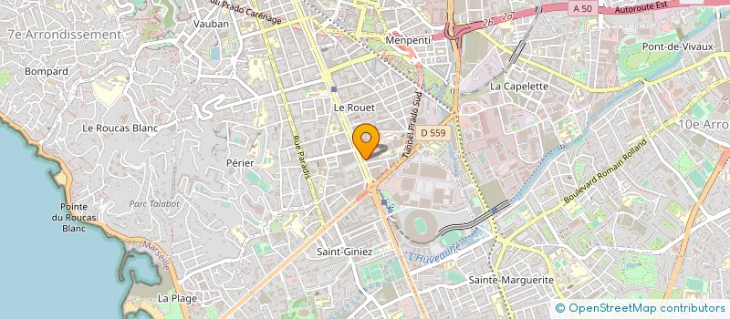 localisation de l'entreprise MADAME LAURA BRANDEJSKY à MARSEILLE