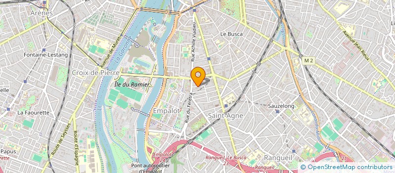 localisation de l'entreprise MADAME LAURA BRASME MASOKO  TOULOUSE