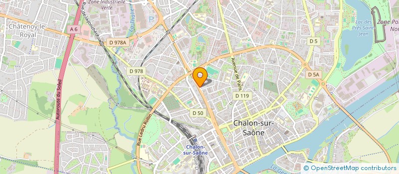 localisation de l'entreprise MADAME LAURA BRAVO  CHALON-SUR-SAONE