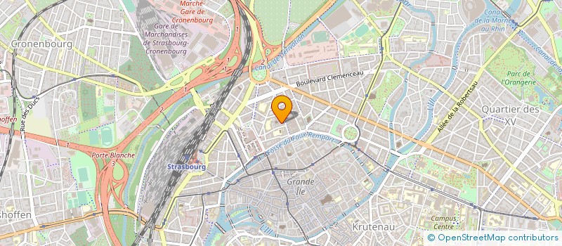 localisation de l'entreprise MADAME LAURA BRENNER à STRASBOURG