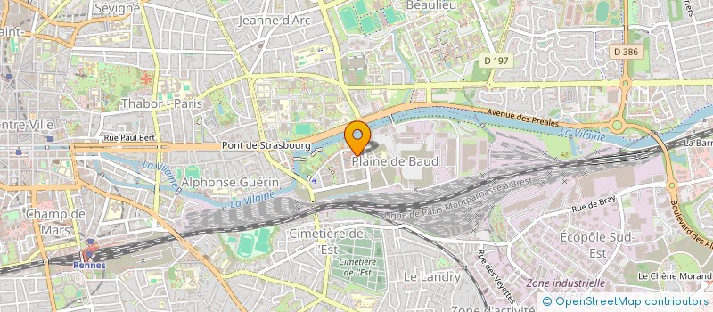 localisation de l'entreprise MADAME LAURA BRETECHE  RENNES