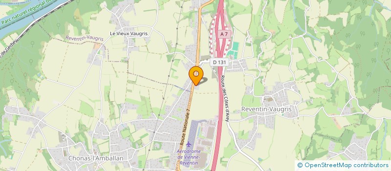 localisation de l'entreprise MADAME LAURA BRETON  VINZIEUX