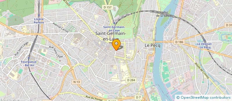 localisation de l'entreprise MADAME LAURA BRIAULT à SAINT-GERMAIN-EN-LAYE