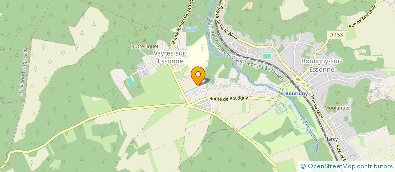 localisation de l'entreprise MADAME LAURA BRIS à VAYRES-SUR-ESSONNE