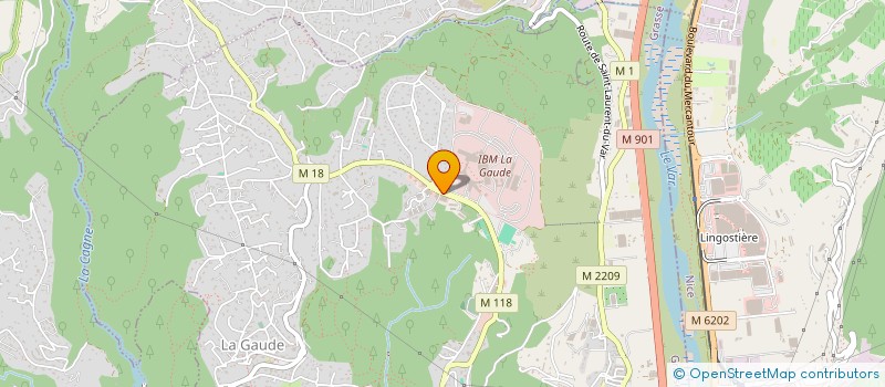 localisation de l'entreprise MADAME LAURA BROCART  LA GAUDE