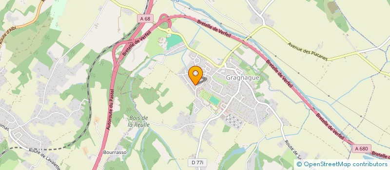 localisation de l'entreprise MADAME LAURA BROTHERTON  GRAGNAGUE