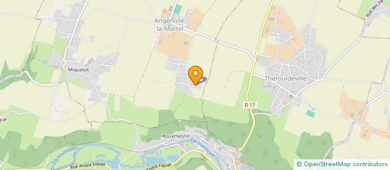 localisation de l'entreprise MADAME LAURA BROUARD  ANGERVILLE-LA-MARTEL