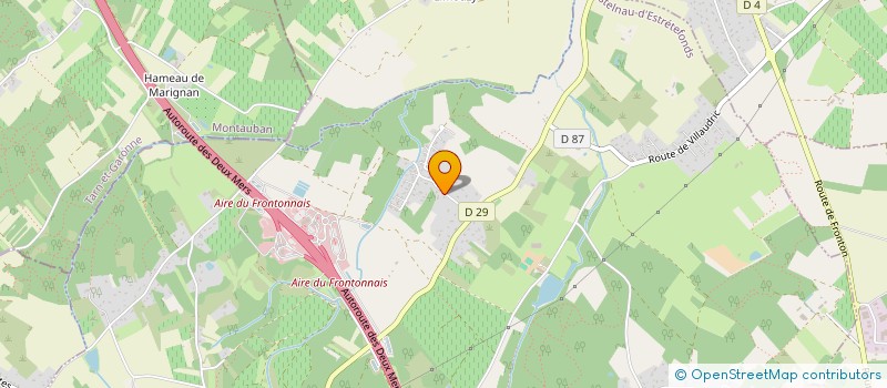 localisation de l'entreprise MADAME LAURA BROUAT  CASTELNAU-D'ESTRETEFONDS