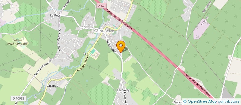 localisation de l'entreprise MADAME LAURA BROUSTE  SAINT-SELVE