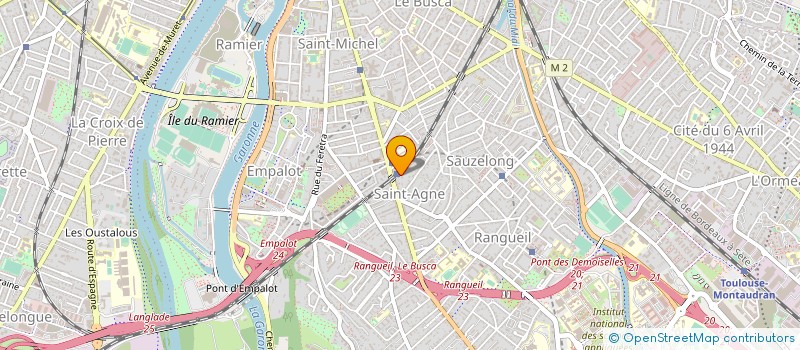 localisation de l'entreprise MADAME LAURA BRUGIER à TOULOUSE