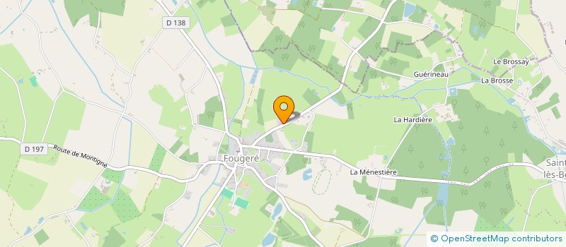 localisation de l'entreprise MADAME LAURA BRUNELLE  BAUGE-EN-ANJOU