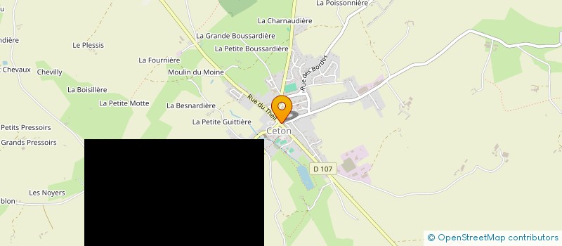 localisation de l'entreprise MADAME LAURA BUAILLON  CETON