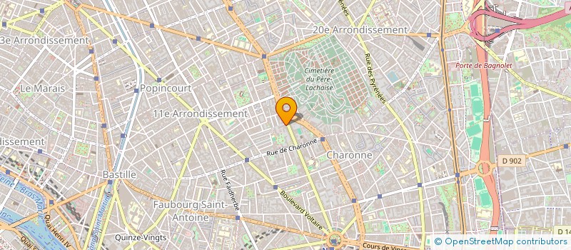 localisation de l'entreprise MADAME LAURA BUSNEL  PARIS