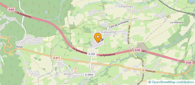 localisation de l'entreprise MADAME LAURA CABANNES  HITTE