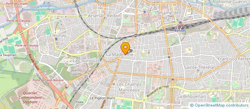 localisation de l'entreprise MADAME LAURA CALLOT  RENNES