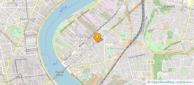 localisation de l'entreprise MADAME LAURA CALVET à BORDEAUX