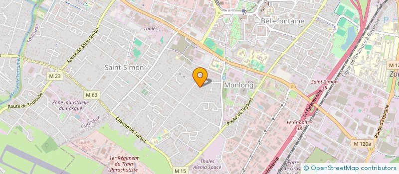 localisation de l'entreprise MADAME LAURA CAMILA GARCIA MONTANA à TOULOUSE