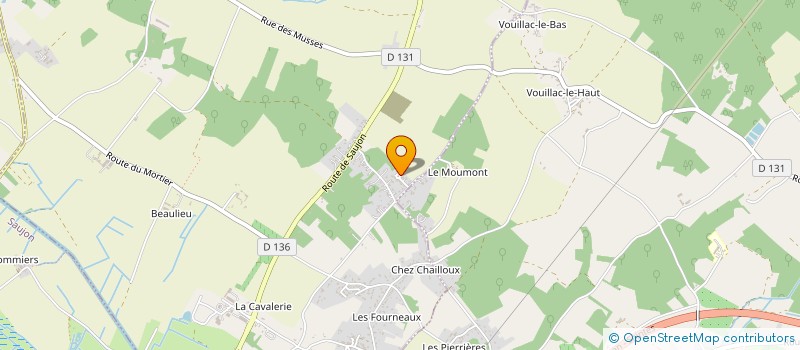 localisation de l'entreprise MADAME LAURA CAMUZET  SABLONCEAUX