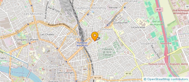 localisation de l'entreprise MADAME LAURA CANNET à TOULOUSE