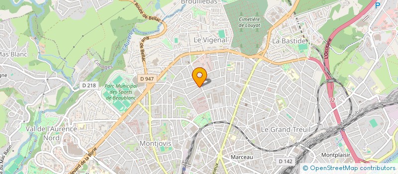 localisation de l'entreprise MADAME LAURA CAPET-KLERE à LIMOGES