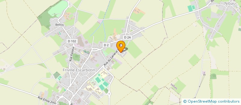 localisation de l'entreprise MADAME LAURA CARBONNIER  FRIVILLE-ESCARBOTIN