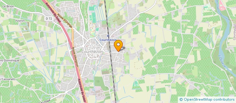 localisation de l'entreprise MADAME LAURA CARDI  COURTHEZON