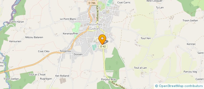 localisation de l'entreprise MADAME LAURA CARLIER  CAVAN