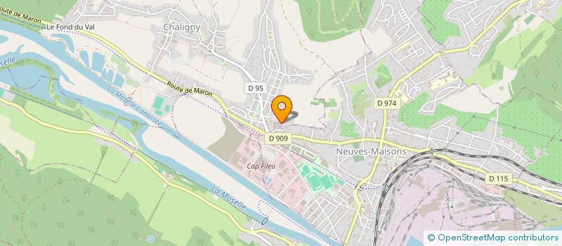 localisation de l'entreprise MADAME LAURA CARPINO  NANCY