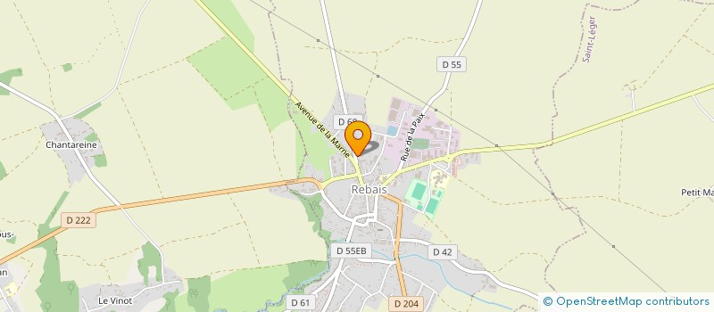 localisation de l'entreprise MADAME LAURA CAUDRELIER  REBAIS