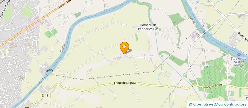 localisation de l'entreprise MADAME LAURA CAUVARD  BRENS