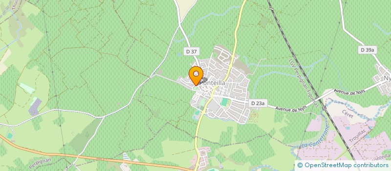 localisation de l'entreprise MADAME LAURA CAVANNA  PONTEILLA