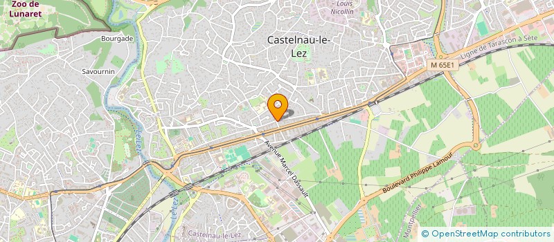 localisation de l'entreprise MADAME LAURA CERDA à MONTPELLIER