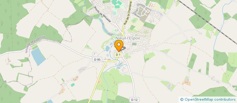 localisation de l'entreprise MADAME LAURA CERISIER  NIEUIL-L'ESPOIR