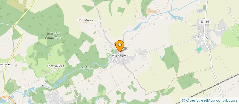 localisation de l'entreprise MADAME LAURA CHAGNON  SILLARS