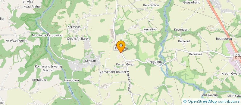 localisation de l'entreprise MADAME LAURA CHALONY  TONQUEDEC