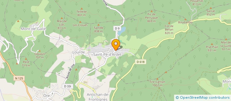 localisation de l'entreprise MADAME LAURA CHAMBERS  SAINT-PE-D'ARDET