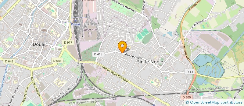 localisation de l'entreprise MADAME LAURA CHARDAR  SIN-LE-NOBLE