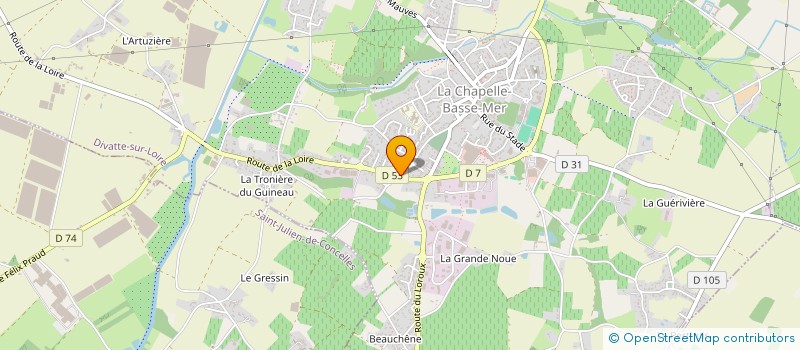 localisation de l'entreprise MADAME LAURA CHARPENTIER à DIVATTE-SUR-LOIRE